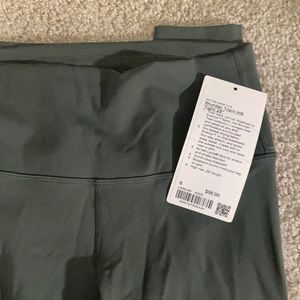 Lululemon Smoked Spruce Wunder Train 28 